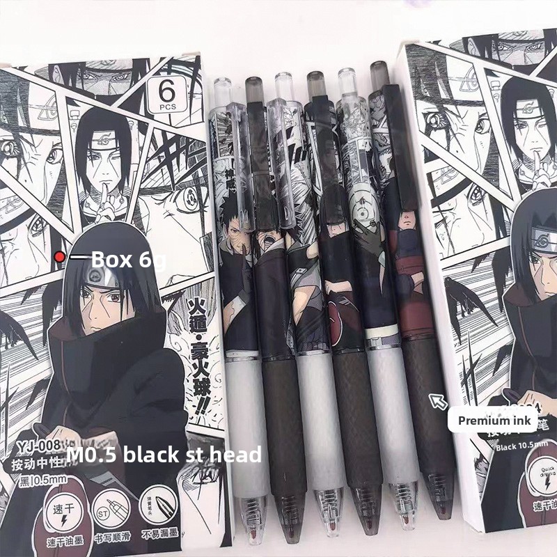 Anime Naruto Gel Pen Cute Cart - огляд і ціна Office Tech Accessories