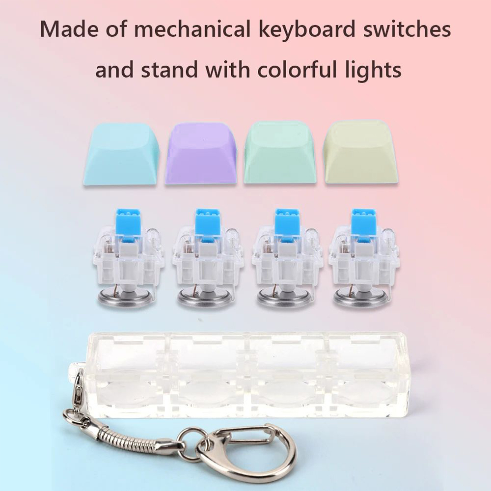 4/9 Keys LED Light-Up Keychain - огляд і ціна Office Tech Accessories