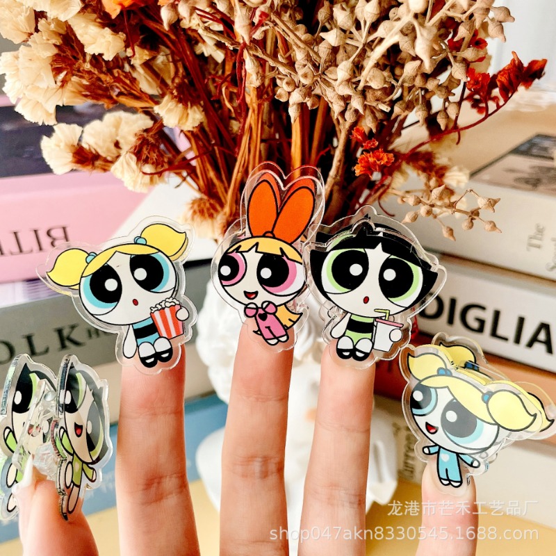 6PCS Kawaii The Powerpuffs Gir - огляд і ціна Office Tech Accessories