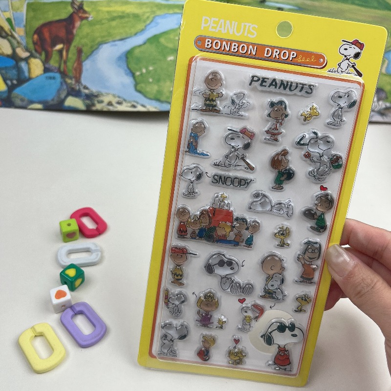 8Pcs Cute Snoopy Cartoon 3D Re - огляд і ціна Office Tech Accessories