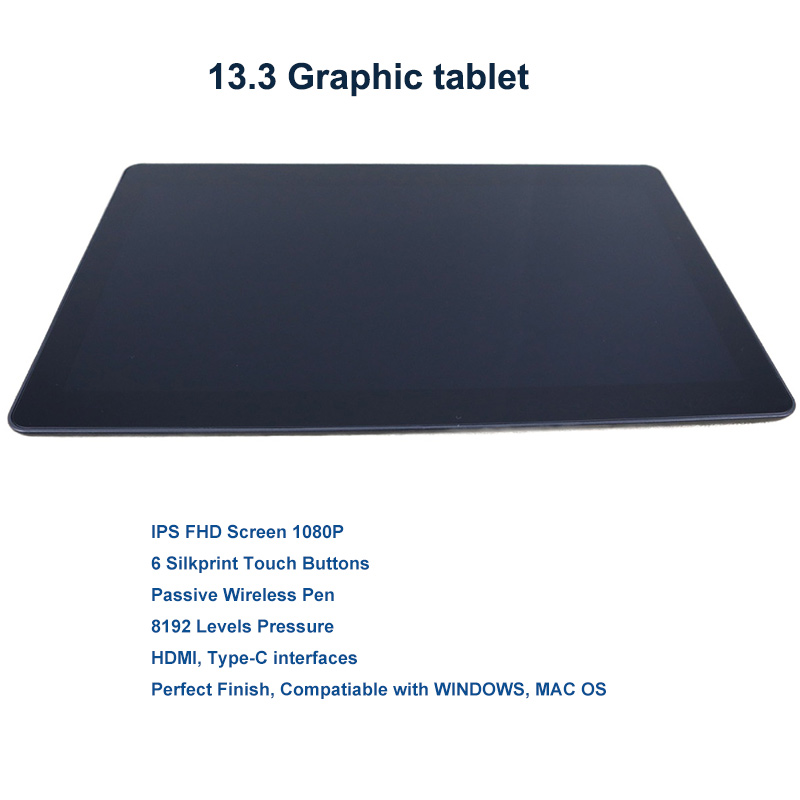 13.3 Inches Graphic Tablet 819 - огляд і ціна Drawing Pad Signature